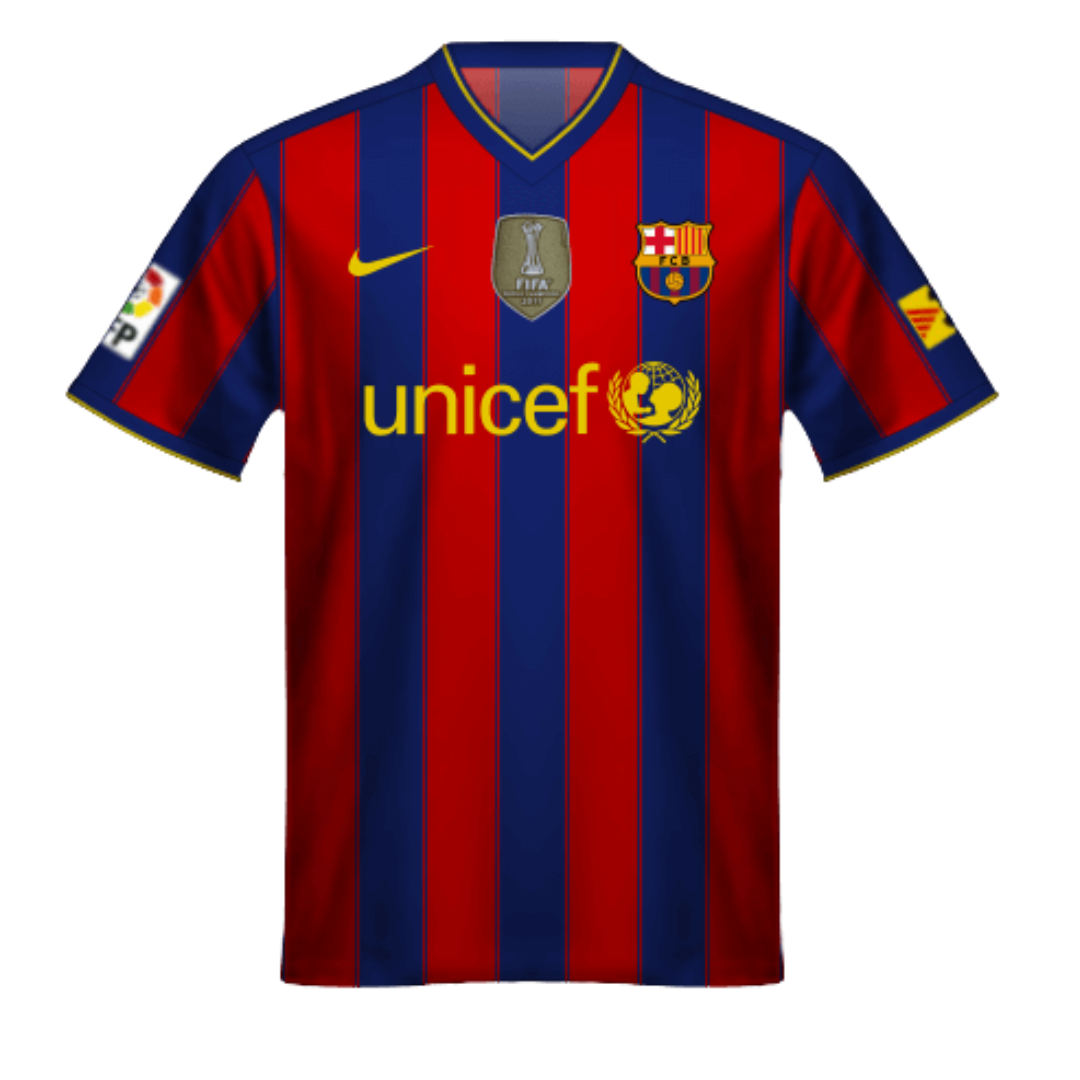 BARCELONA T-SHIRT 2008/09 HOME