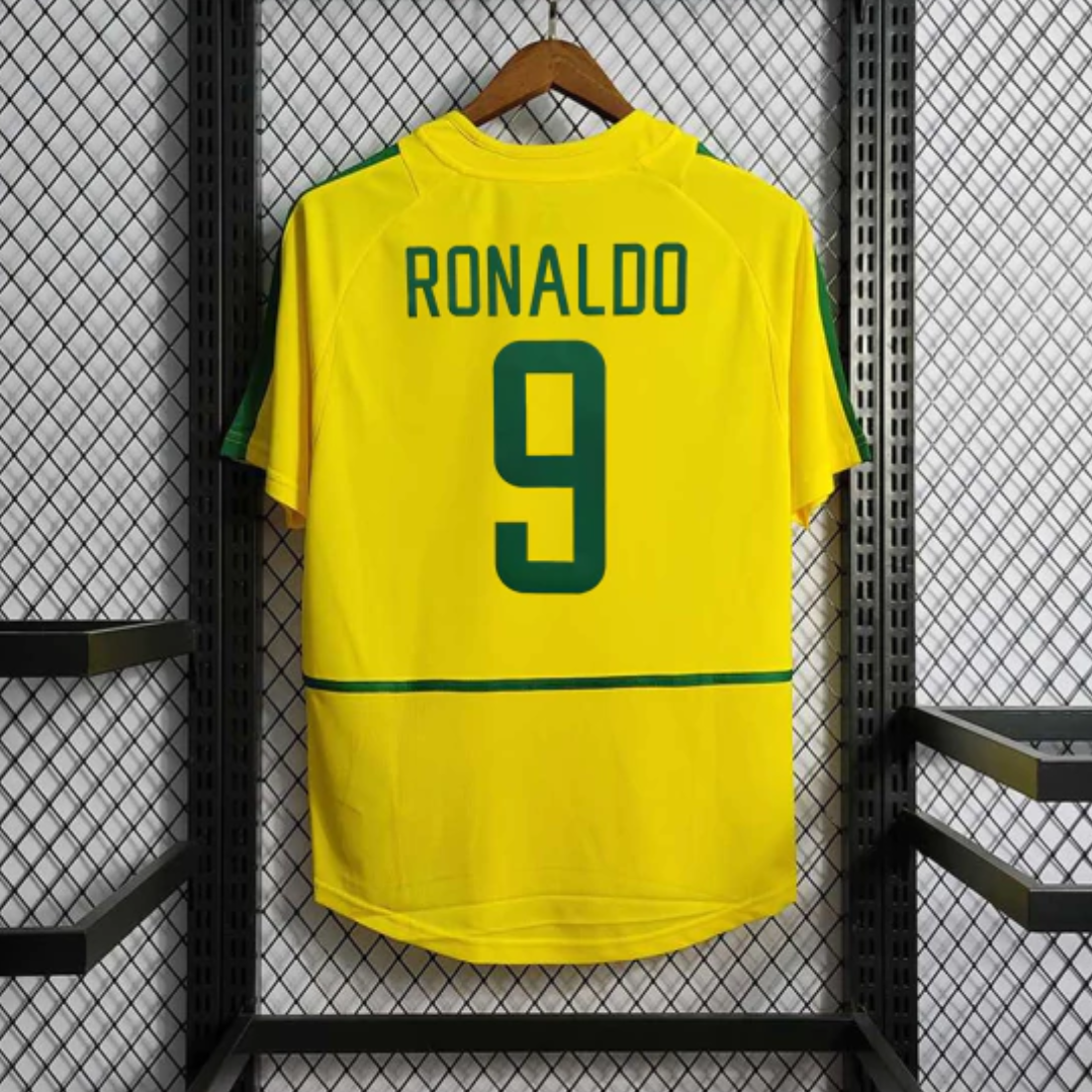 CAMISETA RETRO BRASIL 2002