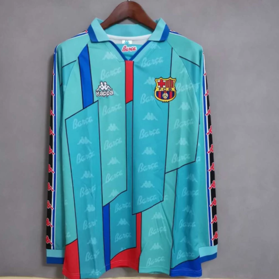 BARCELONA 1996/97 TSHIRT AWAY RETRO