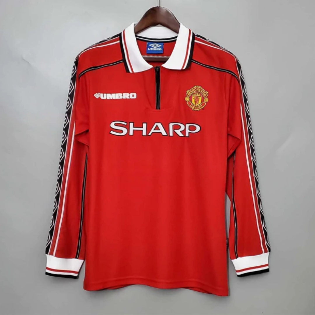 MANCHESTER UNITED 97/98 TSHIRT HOME RETRO