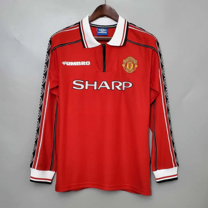 MANCHESTER UNITED 97/98 TSHIRT HOME RETRO