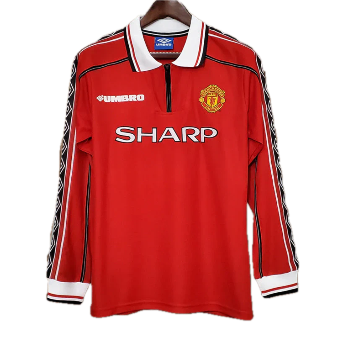 MANCHESTER UNITED 97/98 TSHIRT HOME RETRO