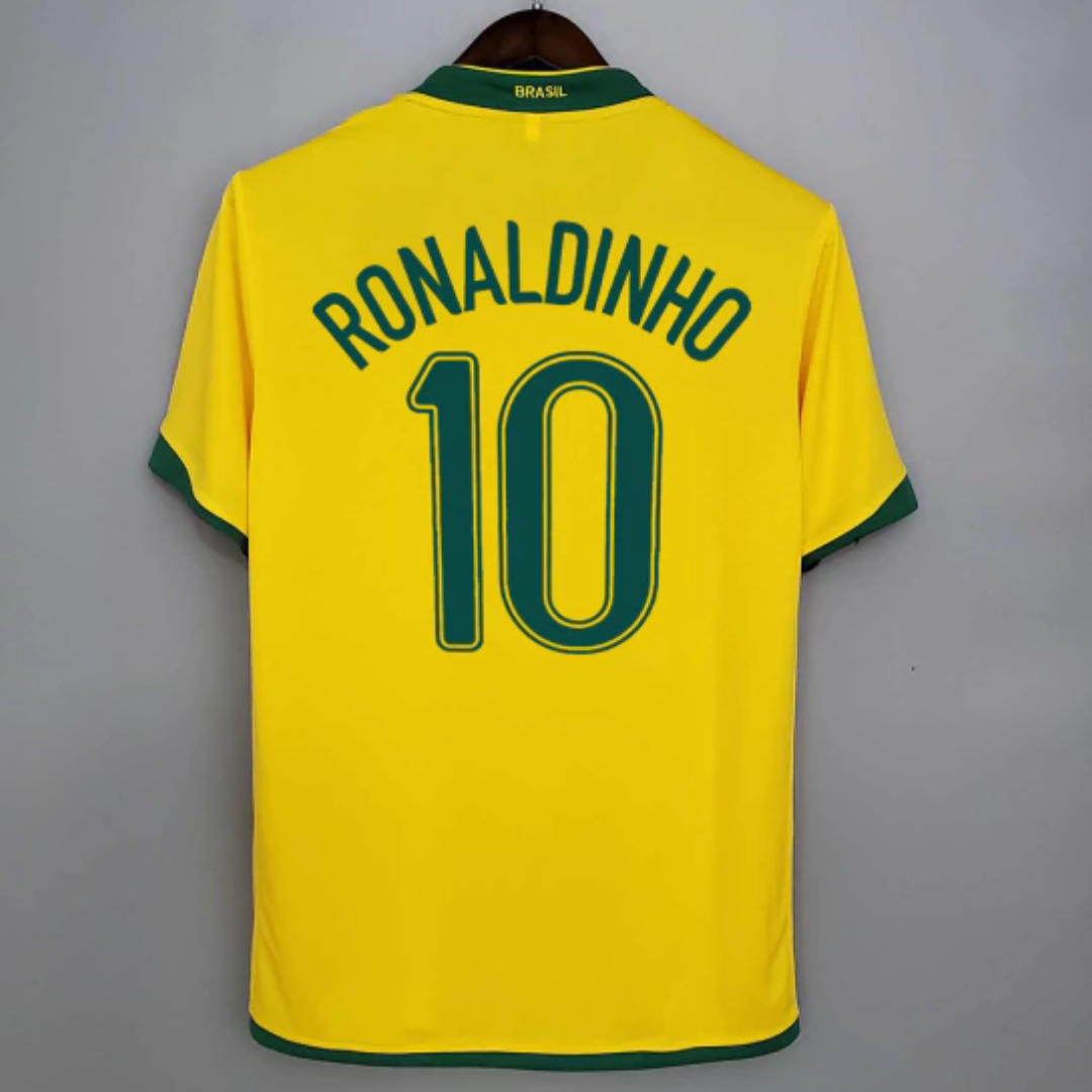 BRAZIL 2006 TSHIRT HOME RETRO