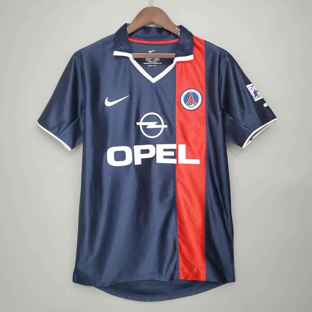 PARIS SAINT GERMAIN 2001/02 TSHIRT HOME RETRO