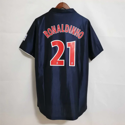 PARIS SAINT GERMAIN 2001/02 TSHIRT HOME RETRO