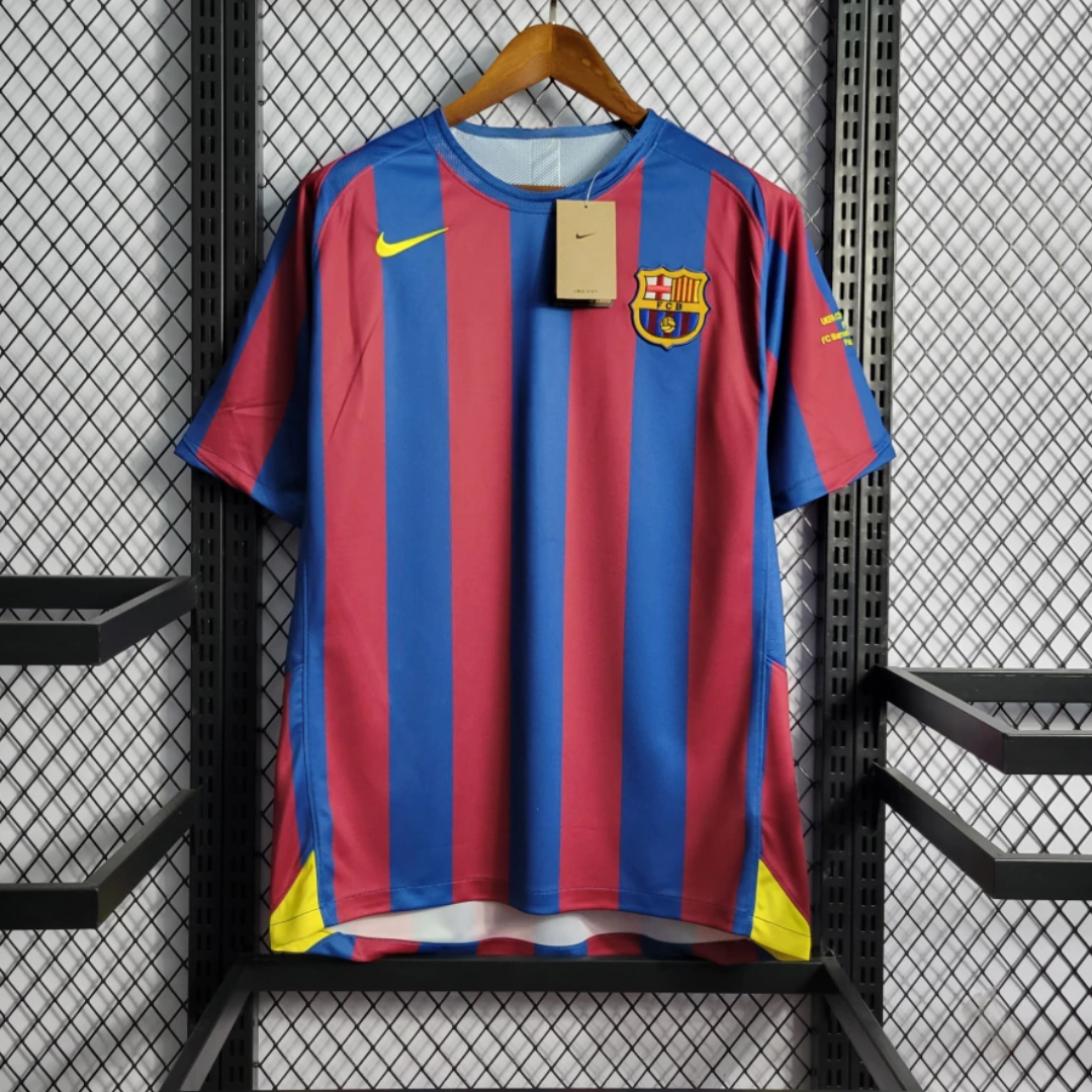 BARCELONA 2005/06 TSHIRT HOME RETRO