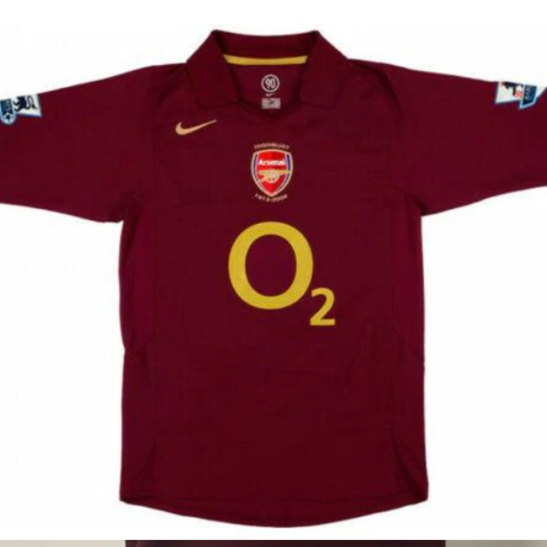 ARSENAL 2005/06 TSHIRT  RETRO