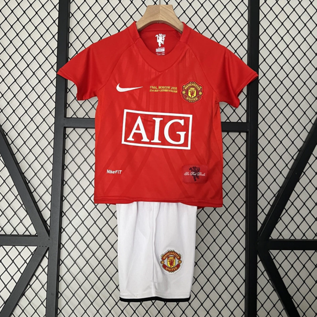 KIDS KIT MANCHESTER UNITED 2007/08