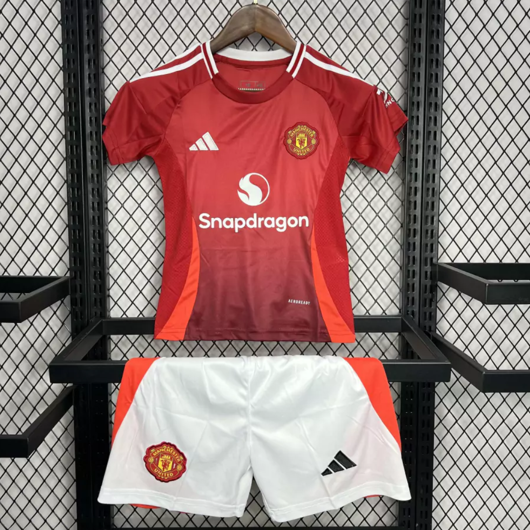 KIDS KIT MANCHESTER UNITED 2024/25