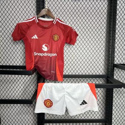 KIDS KIT MANCHESTER UNITED 2024/25