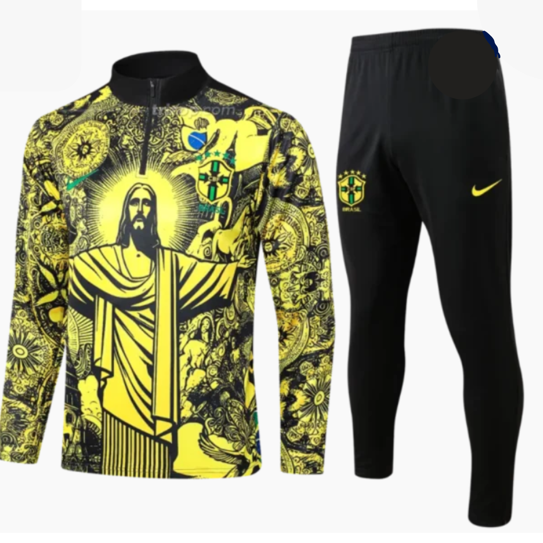 Brazil FOOTBALL Tracksuit 2024/25 cristo redentor