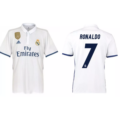 Real Madrid   TSHIRT  2016/17 HOME retro