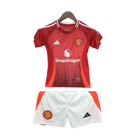 KIDS KIT MANCHESTER UNITED 2024/25